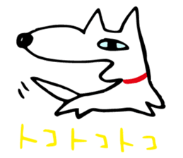 Dog's everyday feelings 02 sticker #13987398