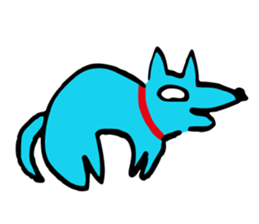 Dog's everyday feelings 02 sticker #13987401