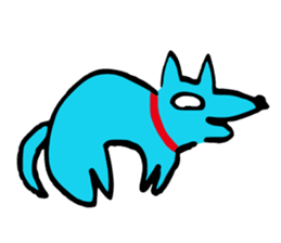 Dog's everyday feelings 02 sticker #13987401