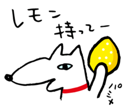 Dog's everyday feelings 02 sticker #13987407