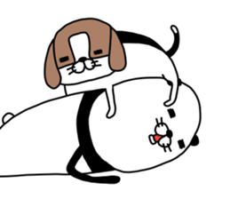 pandatoinunoinu sticker #13988093