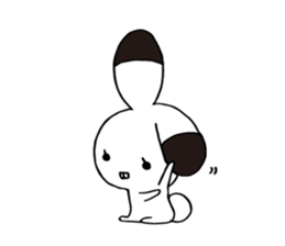 my name is lovely tooth sticker #13988439