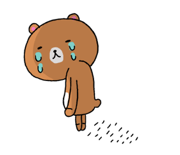 Not talk is without tears sticker #13988826