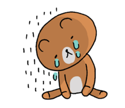 Not talk is without tears sticker #13988827