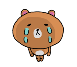 Not talk is without tears sticker #13988842