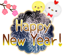 mohu chicken3 winter-spring sticker #13989049