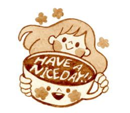 cup&girl sticker #13989162