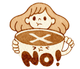 cup&girl sticker #13989187