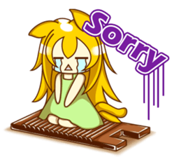 Cat Girl go around anywhere 2~Daily life sticker #13989570