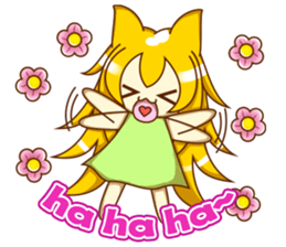 Cat Girl go around anywhere 2~Daily life sticker #13989580