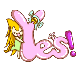 Cat Girl go around anywhere 2~Daily life sticker #13989583