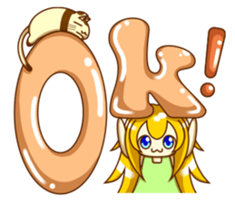 Cat Girl go around anywhere 2~Daily life sticker #13989585
