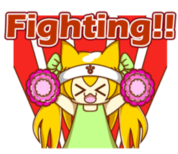 Cat Girl go around anywhere 2~Daily life sticker #13989593