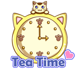 Cat Girl go around anywhere 2~Daily life sticker #13989596