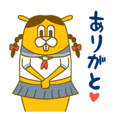 Medium-sized mammals sticker #13989735