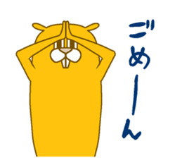 Medium-sized mammals sticker #13989741