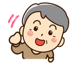 Sticker of grandfather2 sticker #13989804