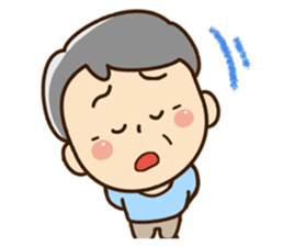 Sticker of grandfather2 sticker #13989805