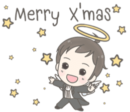 Angelito : Happy New Year sticker #13990032