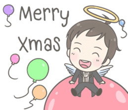 Angelito : Happy New Year sticker #13990033
