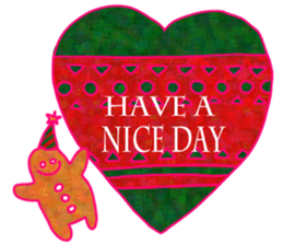 Christmas and cute animals sticker #13990071
