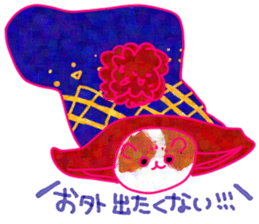 Christmas and cute animals sticker #13990089