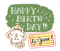 Real Birthday Stickers sticker #13990230