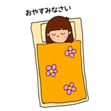 Everyday conversation used by girls sticker #13990448