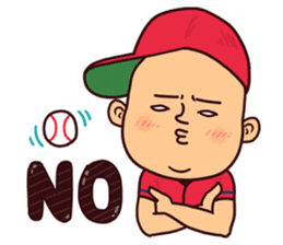 Pipipi-Dialect of Hiroshima-Baseball sticker #13990712