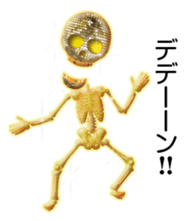 Happy skulls sticker #13990994