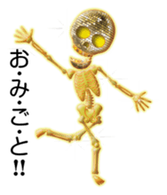 Happy skulls sticker #13991012