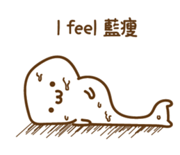 Mushroom sprouts people sticker #13991203