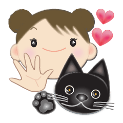 Chubby and cute, Nenemaru sticker