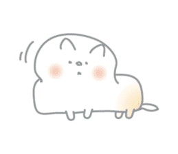 rice cake cat NYANPUKU sticker #13991591