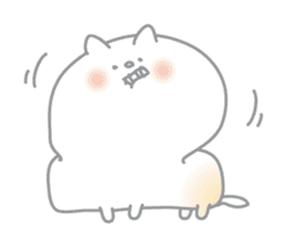 rice cake cat NYANPUKU sticker #13991592