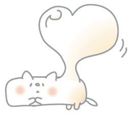 rice cake cat NYANPUKU sticker #13991594