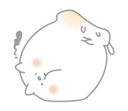 rice cake cat NYANPUKU sticker #13991600