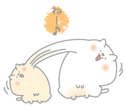 rice cake cat NYANPUKU sticker #13991608