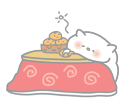 rice cake cat NYANPUKU sticker #13991618