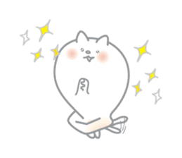 rice cake cat NYANPUKU sticker #13991625