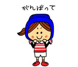 We love RUGBY! sticker #13991735