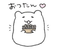 Shiromame2 sticker #13992235