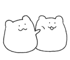 Shiromame2 sticker #13992241