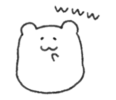 Shiromame2 sticker #13992246