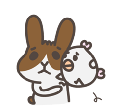 Bu & MochiChu sticker #13992314