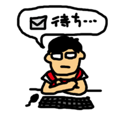 GlassesSenior sticker #13993093