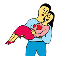 Form of love sticker #13993370