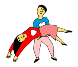 Form of love sticker #13993372