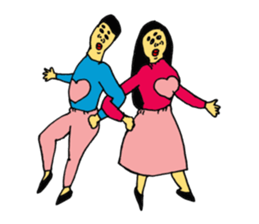 Form of love sticker #13993375