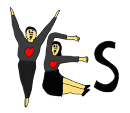 Form of love sticker #13993380